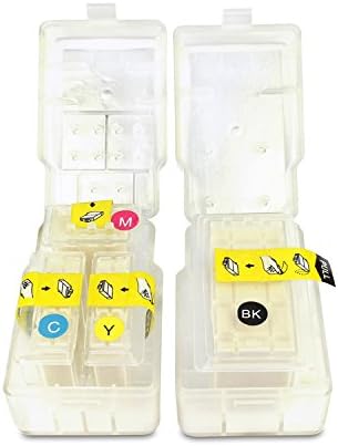 FOX COLOUR Compatible with for CANON MX372 MX392 MX432 MX452 MX472 MX512 MX522 MX532 Ink Cartridge Refill Kit DIY 2 Pack (1 Black, 1 Color)
