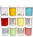 Slime Storage Jars 4 oz - (Available in 8 and 15 Packs) - Clear All Purpose containers - for All Glue Putty Making - Art, Craft and Hobby Storage containers … (15)