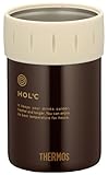 Japanese THERMOS Cold Can Holder for 350ml Brown JCB-351