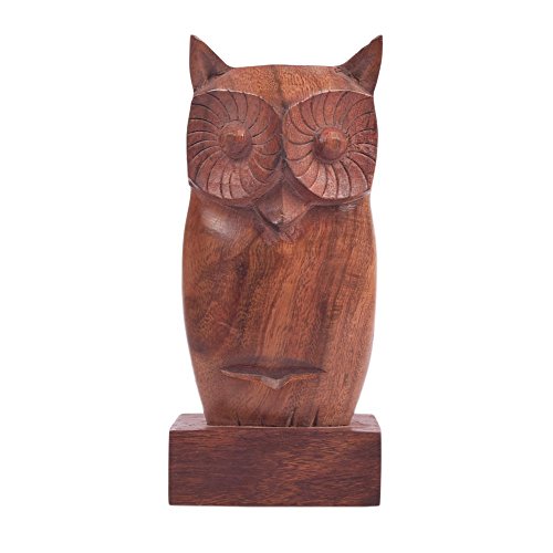 Spectacle Holder Wooden Eyeglass Stand Owl Shaped handmade Display Optical Glasses Accessories