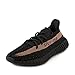 Adidas Mens Yeezy Boost 350 V2 Black/Copper Fabric