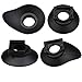 JJC Eyecup Eye Cup Eyepiece Viewfinder for Canon EOS 1DX Mark II / 1DX / 1Ds Mark III / 1D Mark IV III / 5D Mark IV / 5D Mark III / 5DM4 / 5DM3 / 5DS / 5DSR / 7D Mark II / 7D Replaces Canon Eyecup Eg