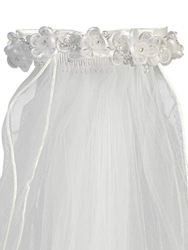 Beaded Flowers w/Rhinestone & 24