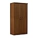 South Shore Tall 4-Door Storage Cabinet with Adjustable Shelves, Morgan Cherry