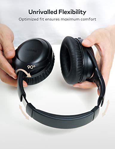 image for Active Noise Cancelling Headphones Bluetooth Headphones Wireless Headp