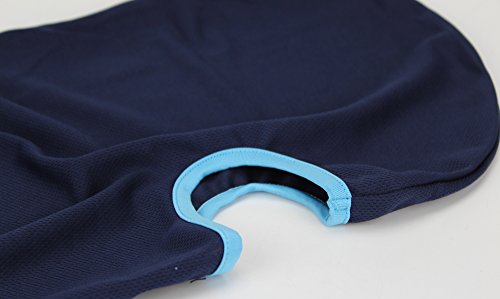 GANWAY Outdoor Sunscreen Cap Protective Head Tactics CS Hat Balaclava Ski Motorcycle Face Mask (blue)