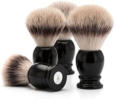 MÜHLE Classic, Large Black Silvertip Fibre Shaving Brush - Image 4