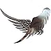 KitMax (TM) Pack of 2 Pairs 3D Angel Wings Metal Auto Car Truck Laptop iPad Window Wall Motorcycle Decor Decal Sticker (Silver)