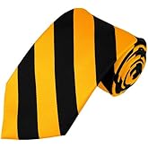Romario Manzini Standard collegiate Stripe Woven Tie