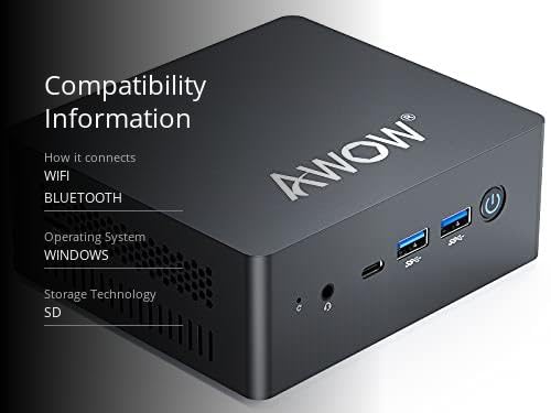 Mua AWOW Mini PC Intel J4125, 8GB LPDDR4 128GB M.2 SSD Mini Desktop ...