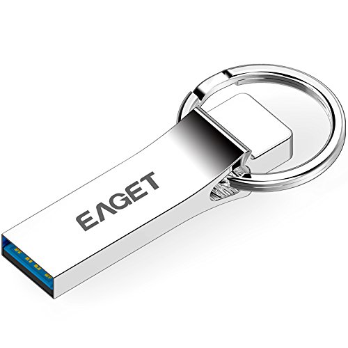 Eaget U90 Metal Flash Drive 32GB USB 3.0 Date Storage With Key Ring