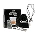 Chill-O Stainless Steel Whiskey Metal Shots Set of 10 + Leather Strap Bullet Necklace Whiskey Chillers - Wine Chillers - Beer Chillers - Vodka Chillers - Champagne Chillers - Spirits Chillers