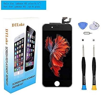 Premium Screen Replacement Compatible Iphone 6s Plus 5 5inch Model A1634 A1687 Lcd Replacement Screen With 3d Touch Screen Digitizer Fram Assembly Full Set Free Tools Black Amazon Sg Electronics