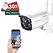 FREDI Wireless Security Camera,720p WiFi Wireless IP Bullet Camera(Weatherproof)