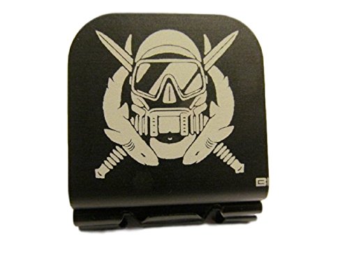 US Military Divers Badge Badge Laser Etched Hat Clip Black