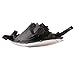 HEADLIGHTSDEPOT Chrome Housing Halogen Headlights Compatible With Honda CR-V 2002-2004 Includes Left Driver and Right Passenger Side Headlamps