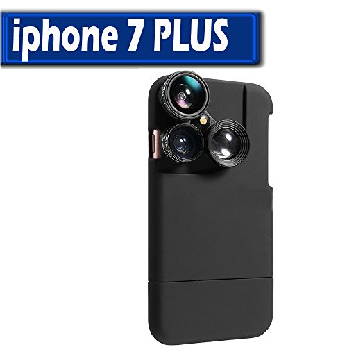 Iphone 7 plus case cover 4 in 1 camera lens kit fisheye…