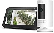All-new Ring Stick Up Cam HD security camera with two-way talk, Works with Alexa