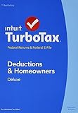 TurboTax(R) Deluxe Federal + E-file Deductions Homeowners 2014, Traditional Disc