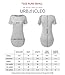 URBANCLEO Womens Side Slit Casual Beach Mini T Shirt Dress Jersey SEAFOAM SMALL