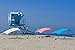 Neso Tents Beach Tent with Sand Anchor, Portable Canopy Sun Shelter, 7 x 7ft - Patented Reinforced Corners - Coral