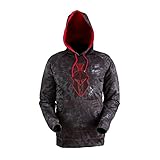 Kryptek Tartaros Hoodie Top, Color: Typh/Red/Blk, Size: 2xl (15tarttrb7)