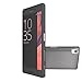 Orzly® - FlexiSlim Case for Sony Xperia X Performance Smartphone (2016 Model) - Super Slim (0.35mm) Protective Phone Cover in Semi Transparent Black