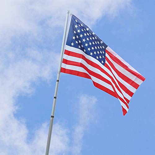 GiODLCE Extendable Aluminum Alloy Retractable Windsock Flag Pole Decoration Tool - Thumbnail 2
