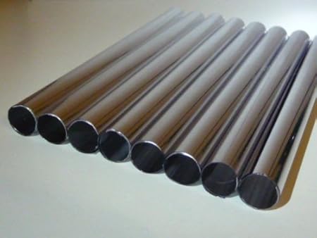 Radsnaps Verkleidung für Heizkörperrohr, Chrom, 15 mm, 8 Stück