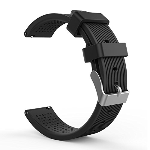 For ticwatch 2 band, lamshaw silicone classic replacement band fo…