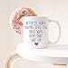 YouNique Designs 15 Year Anniversary Coffee Mug for Her, 11 Ounces, 15th Wedding Anniversary Cup For Wife, Fifteen Years, 15th Year (White)