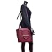 Dasein New Designer Purse Vegan Leather Smile Top Handle Satchel Handbag Tote Micro Luggage w/ Crossbody Strap