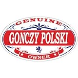 US Decal, Inc. Gonczy Polski Oval Sticker