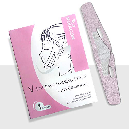Updated Face Slimming Strap, Royacon Graphene Double Chin Reducer Strap, V line Face Lift Chin