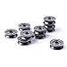 Atoplee 20pcs High Carbon Steel Wire V Groove Pulley Bearing (3x12x4mm)