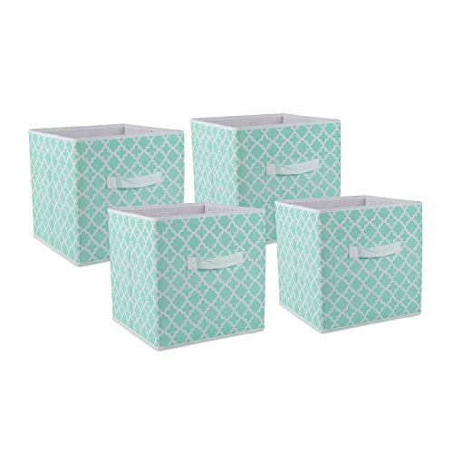 DII Fabric Storage Bins for Nursery, Offices, & Home Organization, Containers Are Made To Fit Standard Cube Organizers (11x11x11