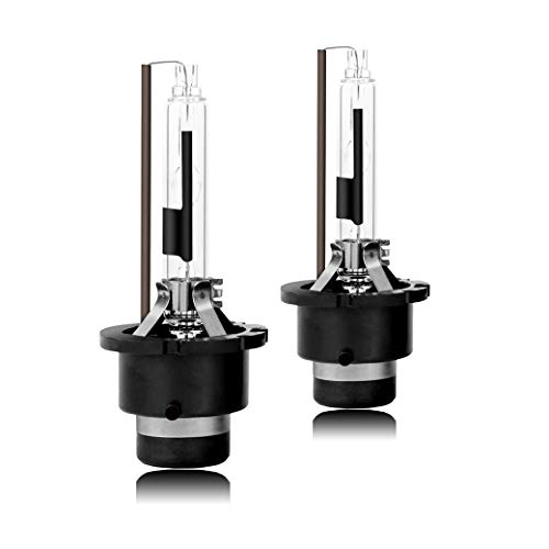 Sinoparcel D2R HID Bulb, Xenon Headlights Replacement Bulb - 6000K 35W - Pack of 2