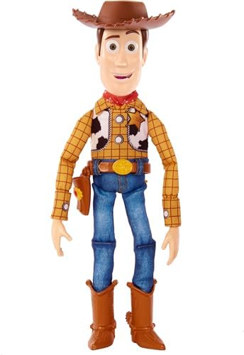 Mattel Disney Pixar Toy Story Roundup Fun Woody Large Talking