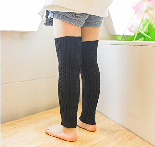 Lucky staryuan 3Pairs Kids Girl's Leg Warmer Long Autumn Winter Arm Leg Warmer (Style 1) - Thumbnail 4