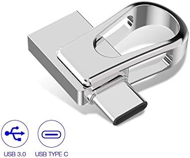 Dual USB C Flash Drive 32GB KEATHY USB 3.0 Type C Thumb Drive High Speed Waterproof OTG Memory Stick Jump Drive for Type…