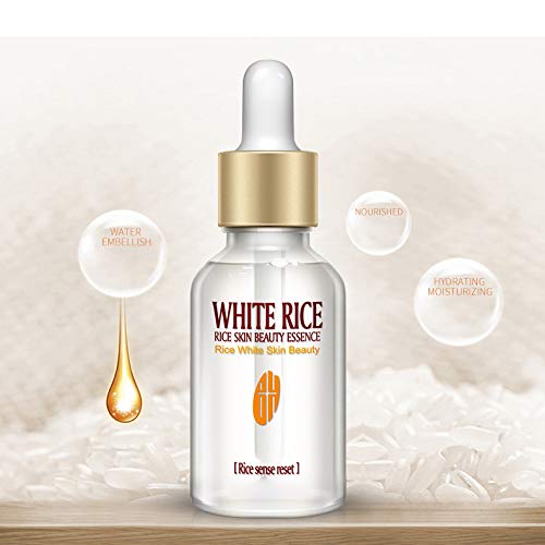 Amazon Com Facial Moisturizer White Rice Skin Nourishing Essence Strong Anti Wrinkle Anti Aging Hydrating Skin Care Serum 15ml Beauty