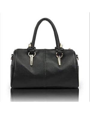 CLG-FLYWomen Bags All Seasons PU Bucket Bag Beading Pearl for Casual Outdoor Peach Green Blue Dark Pink Khaki