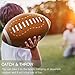 Novelty Place 12Pcs Giant Inflatable Football for Kids, 16 Inches Blow Up Footballs Toys Sport Balls, Summer Pool Beach Balls, Football Party Decoration