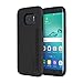 Samsung Galaxy S7 edge case, Incipio Stowaway, Credit Card Case with Integrated Stand Wallet Polycarbonate Rigid Cover  - Black