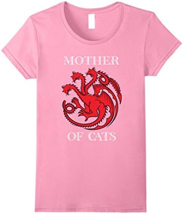 Womens Mother of Cats Funny Cat Kitten Lover 2017 T-Shirt Tee XL Pink