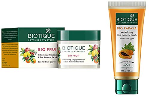 biotique tan removal face wash