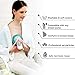 Breast Therapy Gel Pads, Breast Ice Pack, Gel Nursing Pads in Hot or Cold Use to Decrease Engorgement, Encourage Let-Down and Increase Milk Production, 2 Count, 2 Covers and 2 Free Nursing Pads