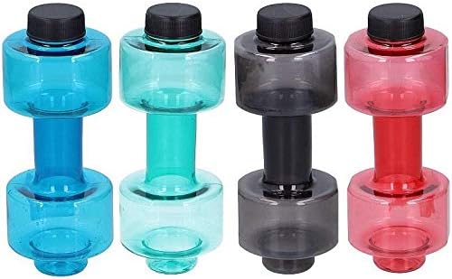 UMKY 2 Running Dumbell Shaped Jogging Training Sports Water Bottle