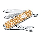 Victorinox Swiss Army Classic SD Pocket Knife, Giraffe