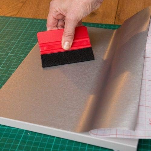 d-c-fix vinyl wrap tool kit, squeegee & cutter, application for sticky back plastic window film, car wrapping - Image 4